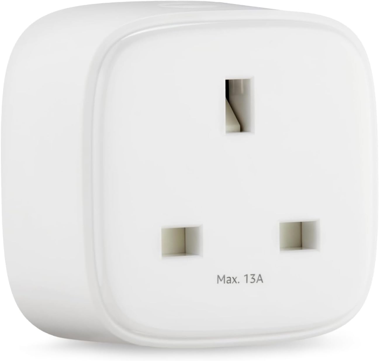 Amazon Basics Single Outlet Indoor Wi-Fi Smart Plug, works with Alexa only, 1 Pack, White, UK