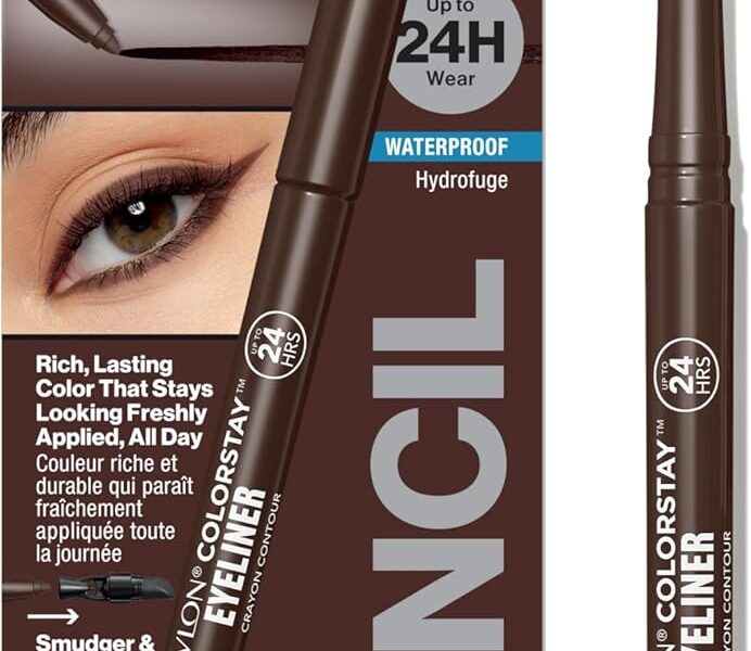 Revlon ColorStay Eyeliner with SoftFlex, Black Brown 202, 0.01 Ounce (0.28 g)