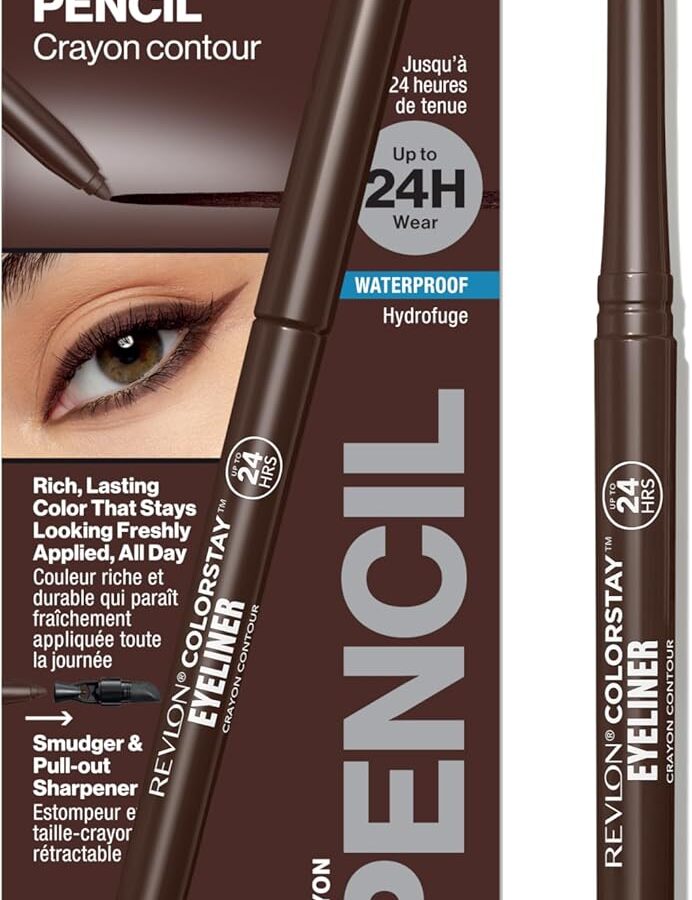 Revlon ColorStay Eyeliner with SoftFlex, Black Brown 202, 0.01 Ounce (0.28 g)