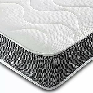 Memory foam sprung mattress 3ft single uk size mattress for bed and bedroom