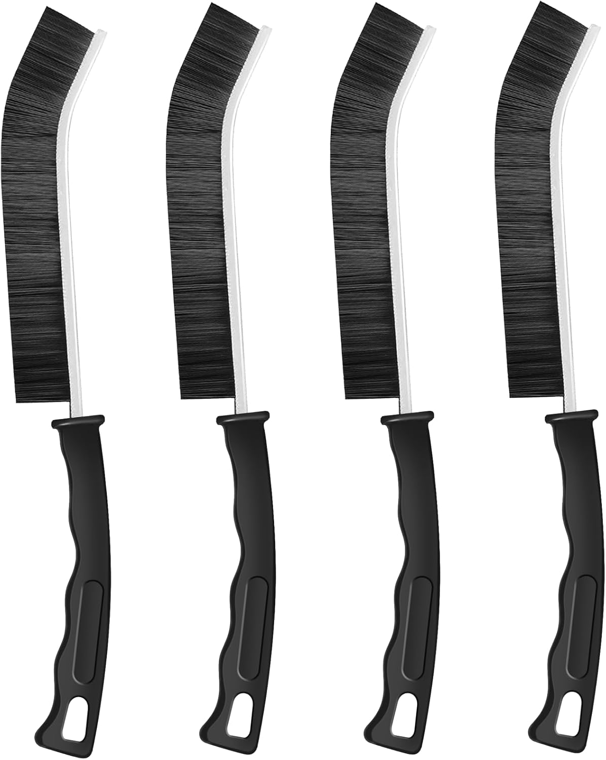 4 Pcs Crevice Cleaning Brush,Family Essentials Cleaning Products,Multifunctional Cleaning Brush for Home, Kitchen, Bathroom,Toilet,Tile,Door,Window Groove,Car Various Gap