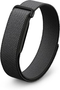 Google Fitbit Air - Screenless Activity Tracker with Fitness, Heart Rate, and Sleep Tracking - Personalized AI-Powered Coaching - Up to 7 Days’ Battery Life - Works with iOS and Android - Obsidian