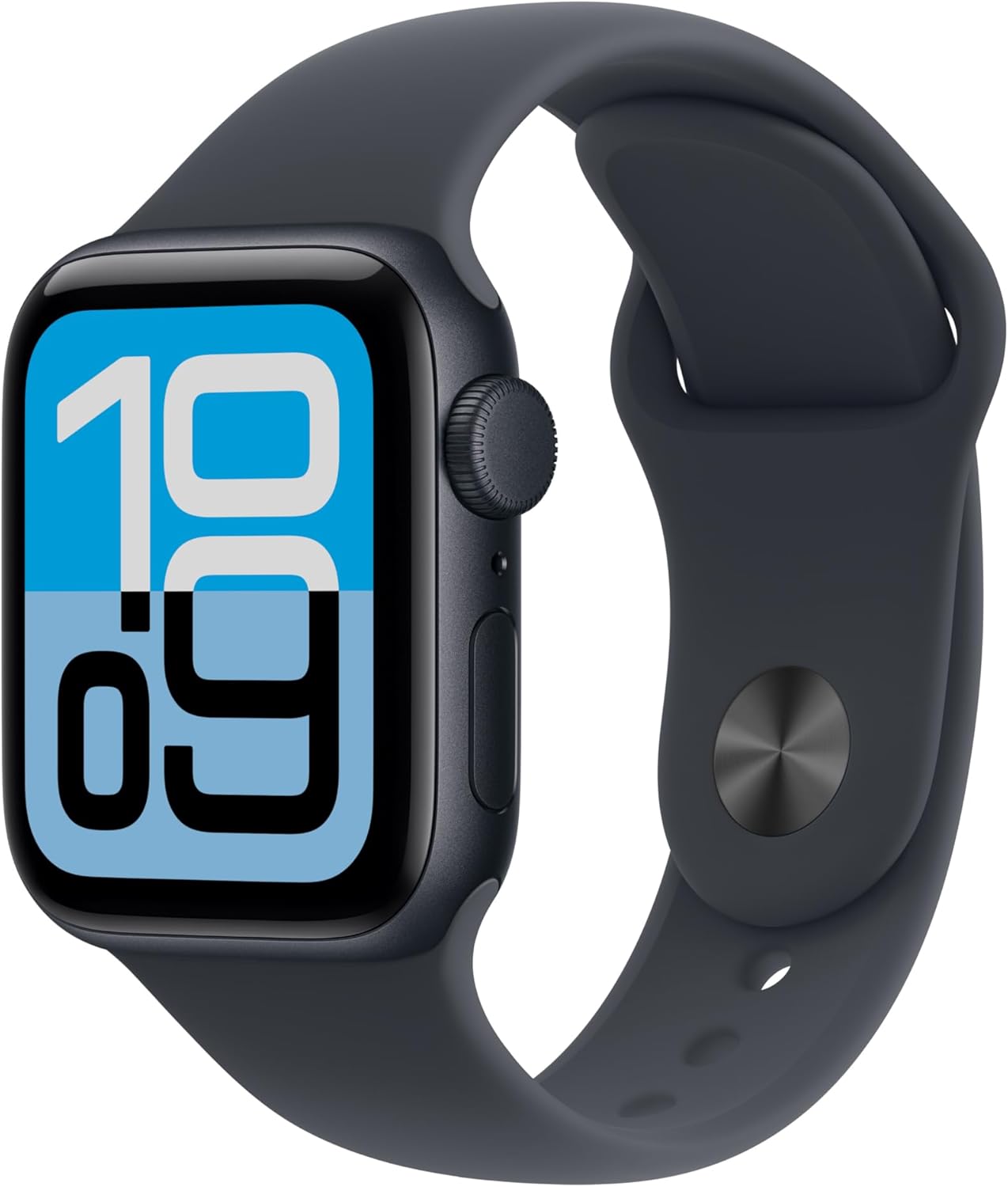 Apple Watch SE 3 GPS 40mm Smartwatch with Midnight Aluminium Case with Midnight Sport Band S/M. Fitness and Sleep Trackers, Heart Rate Monitor, Always-On Display, Water Resistant