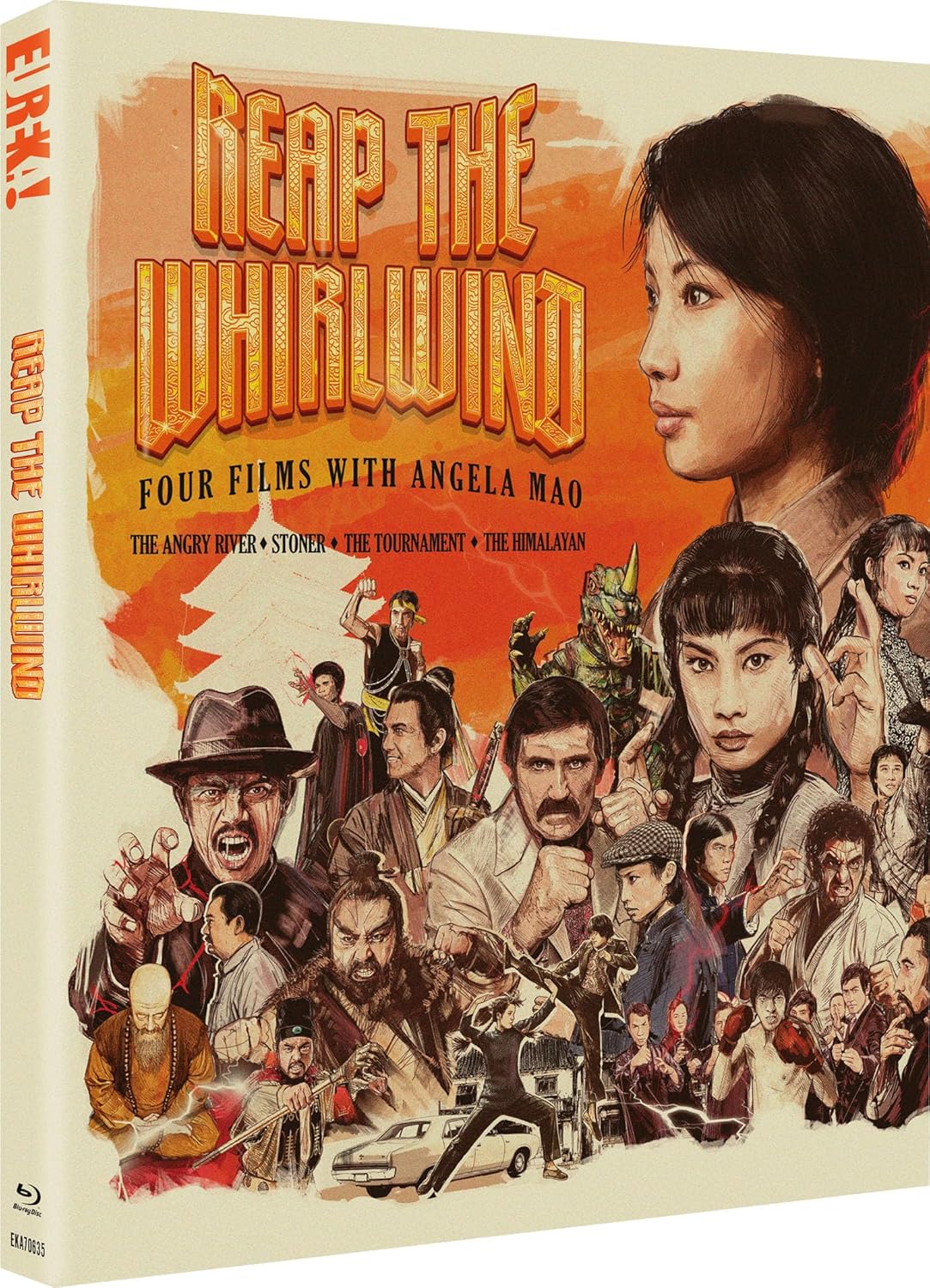REAP THE WHIRLWIND: FOUR FILMS WITH ANGELA MAO (Eureka Classics) Limited Edition Three-disc Blu-ray