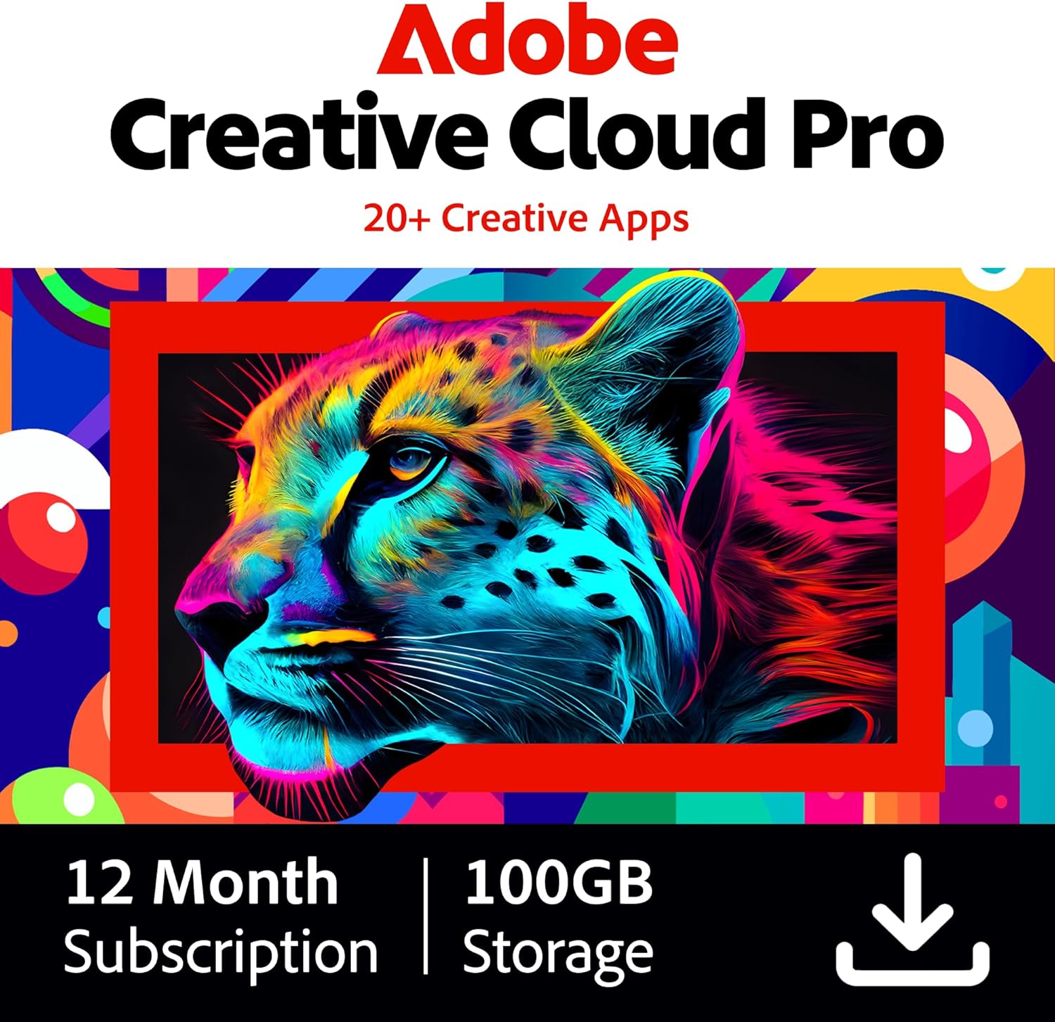 Adobe Creative Cloud Pro | Graphic Design| AI Features | PC/MAC |Digital Download